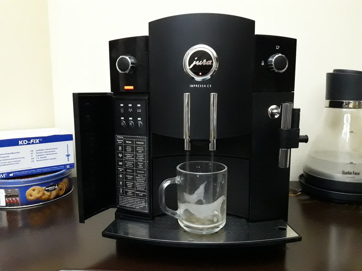 Ремонт кофемашин Jura в Некрасовском